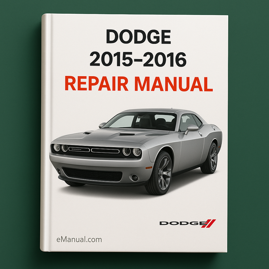 2015-2016 Dodge Challenger Repair Manual