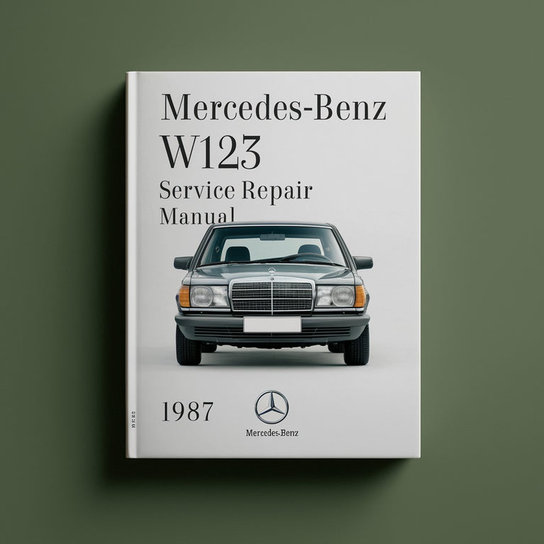 Manual de servicio y reparación del Mercedes-Benz W123