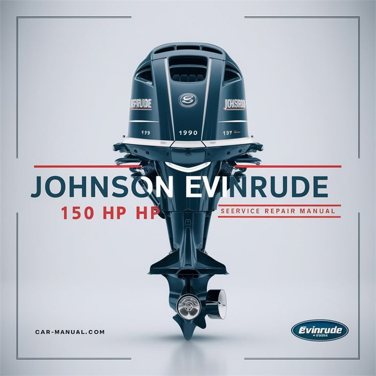 1973-1990 Johnson Evinrude 150 HP Service Repair Workshop Manual PDF