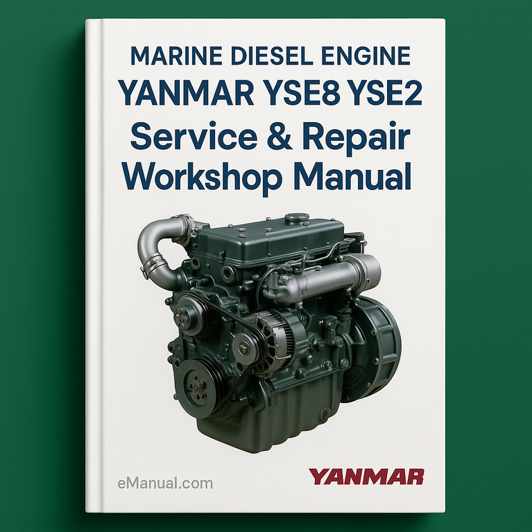 Yanmar Marine Diesel Engine YSE8 YSE12 Service Repair Workshop Manual Download PDF