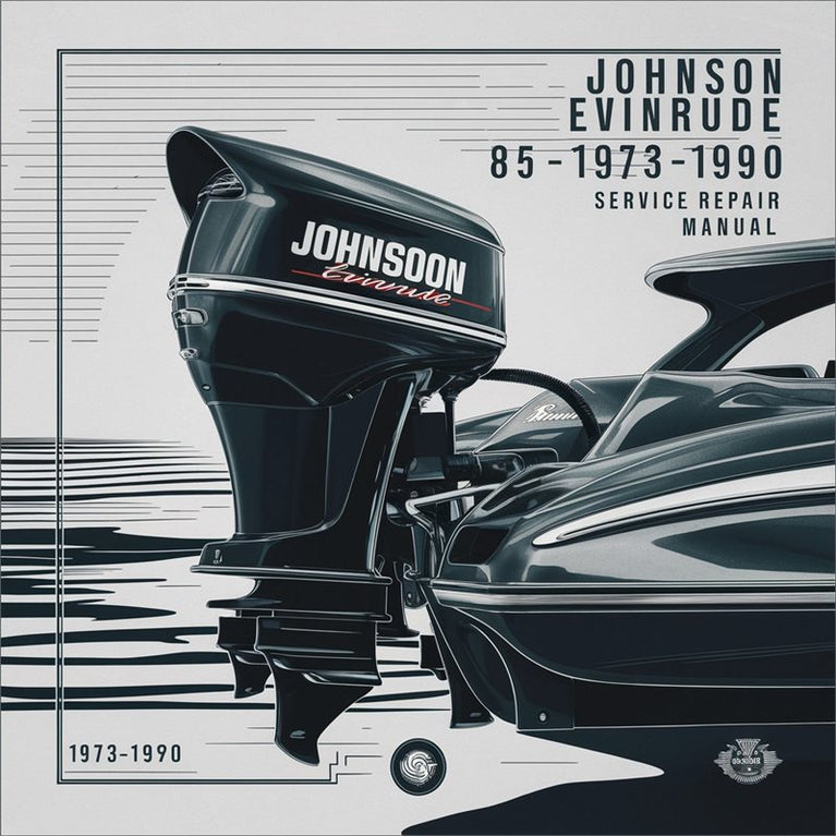 Johnson Evinrude 85 HP 1973-1990 Service Repair Manual PDF