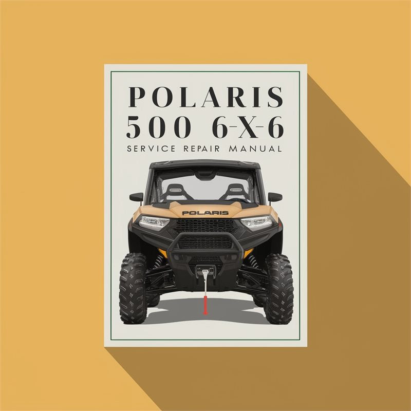 Polaris 500 6x6 1999 Service Repair Manual PDF