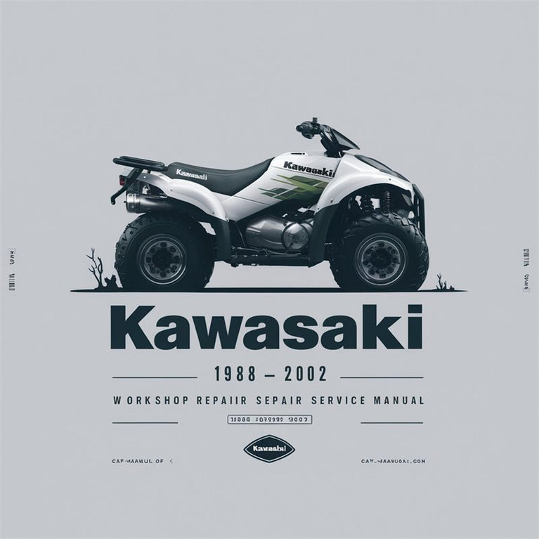 1988-2002 Kawasaki Bayou 220 Service Repair Workshop Manual PDF