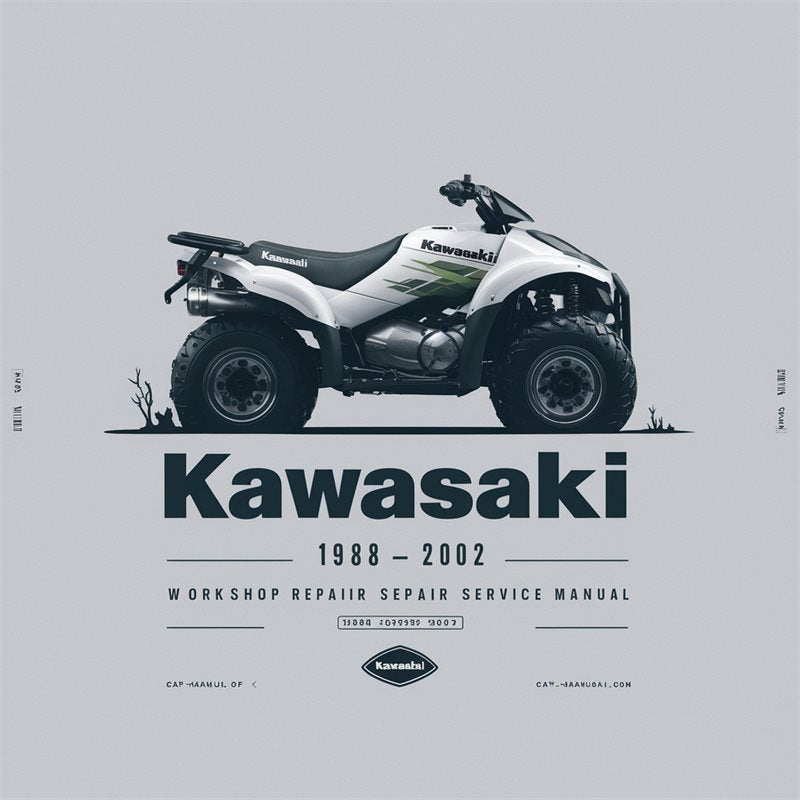 1988-2002 Kawasaki Bayou 220 Service Repair Workshop Manual PDF