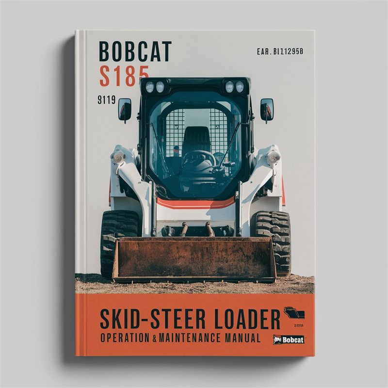 Bobcat S185 Skid-Steer Loader Operation & Maintenance Manual PDF