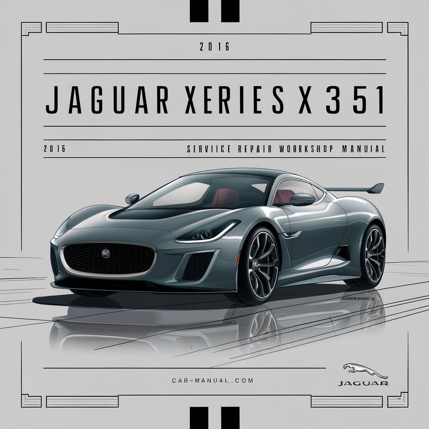 Manual de taller y reparación del Jaguar XJ Series X351 2016