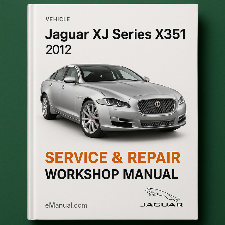 Manual de taller y reparación del Jaguar XJ Series X351 2012