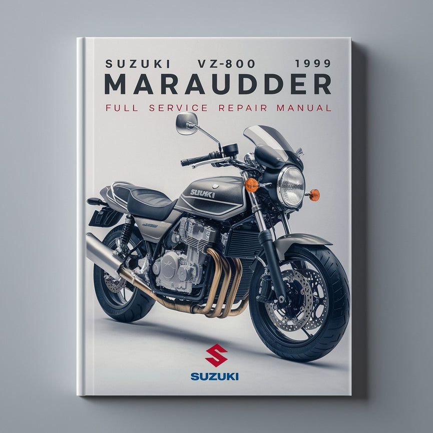 Manual de reparación y servicio completo de Suzuki VZ800 Marauder 1999