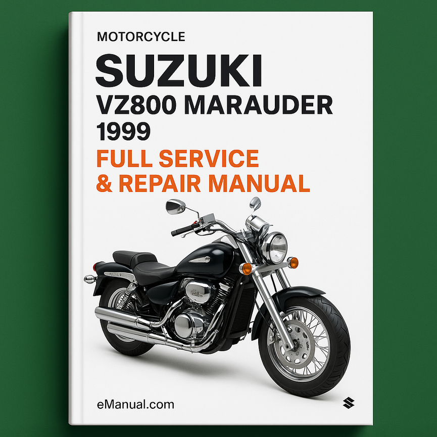 Suzuki VZ800 Marauder 1999 Full Service Repair Manual