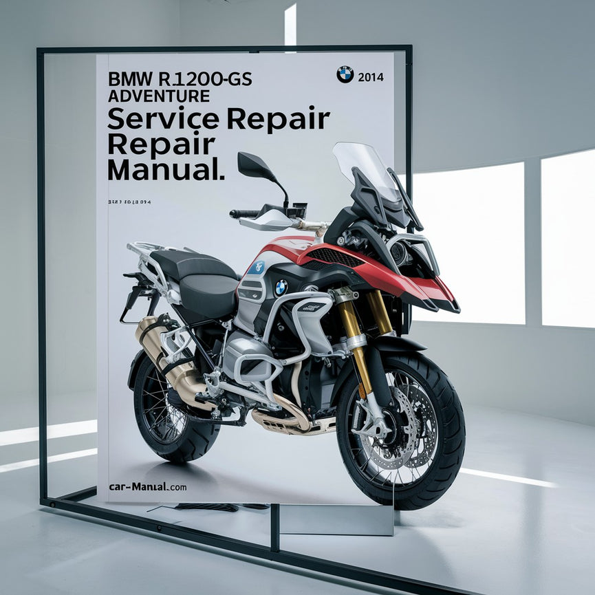 BMW R1200GS ADVENTURE K51 2014 Service-Reparaturhandbuch