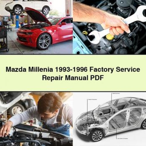 Mazda Millenia 1993-1996 Werks-Service-Reparaturhandbuch