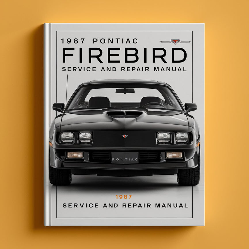 Manual de servicio y reparación de Pontiac Firebird 1987