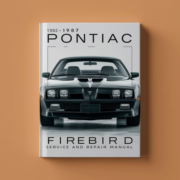 Manual de servicio y reparación de Pontiac Firebird 1982-1987