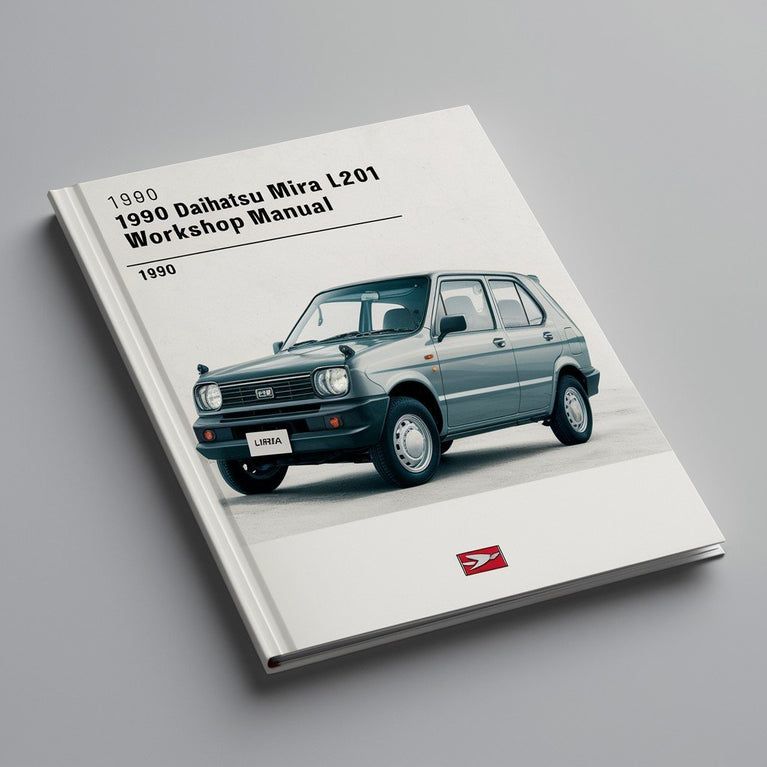 1990 Daihatsu Mira L201 Workshop Manual