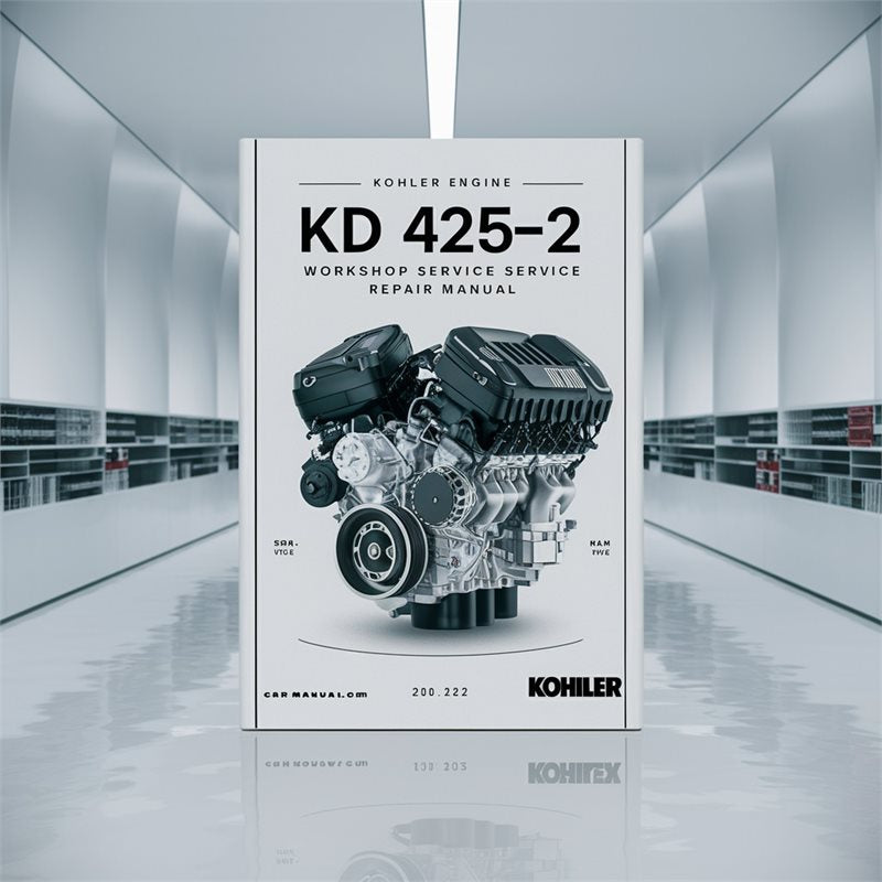 Kohler KD Series Engine 425-2 Service Repair Workshop Manual PDF