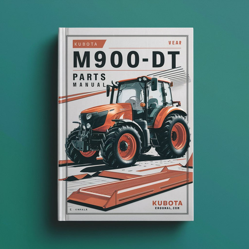 Kubota Tractor M9000dt Parts Manual