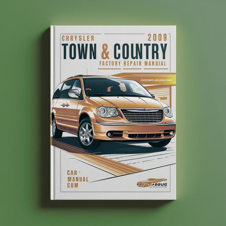 Manual de reparación de fábrica de Chrysler Town &amp; Country 2008 2009