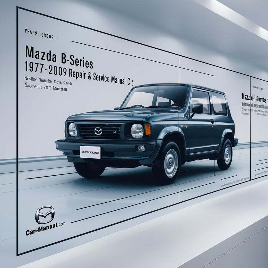 Mazda B-Series 1977-2009 Workshop Repair & Service Manual C