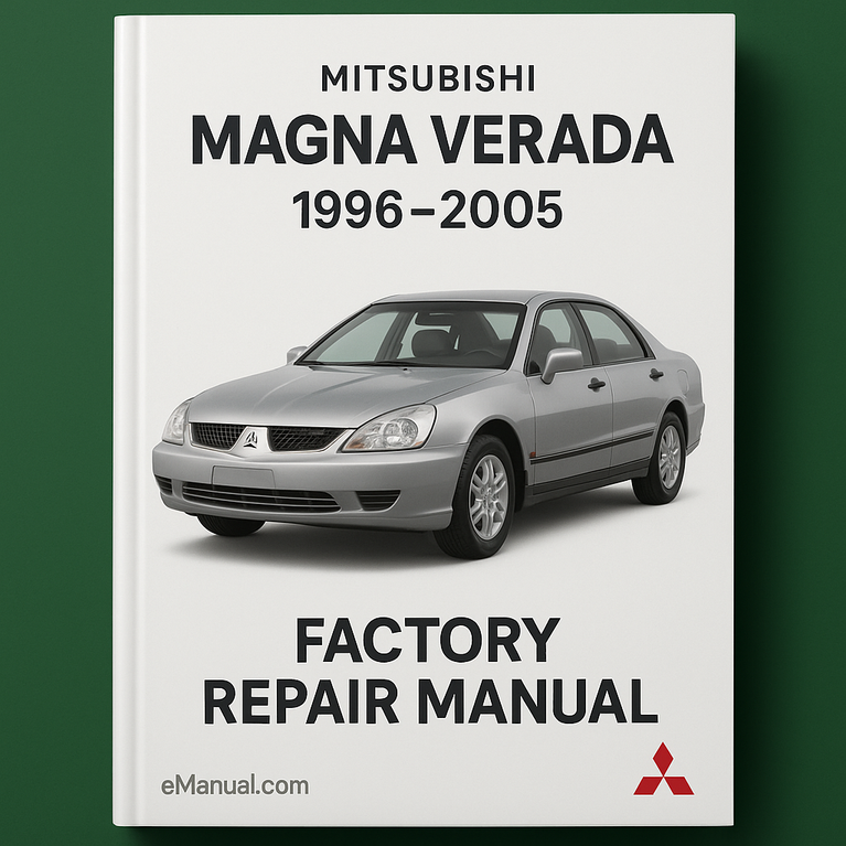 Mitsubishi Magna Verada 1996-2005 Werksreparaturhandbuch