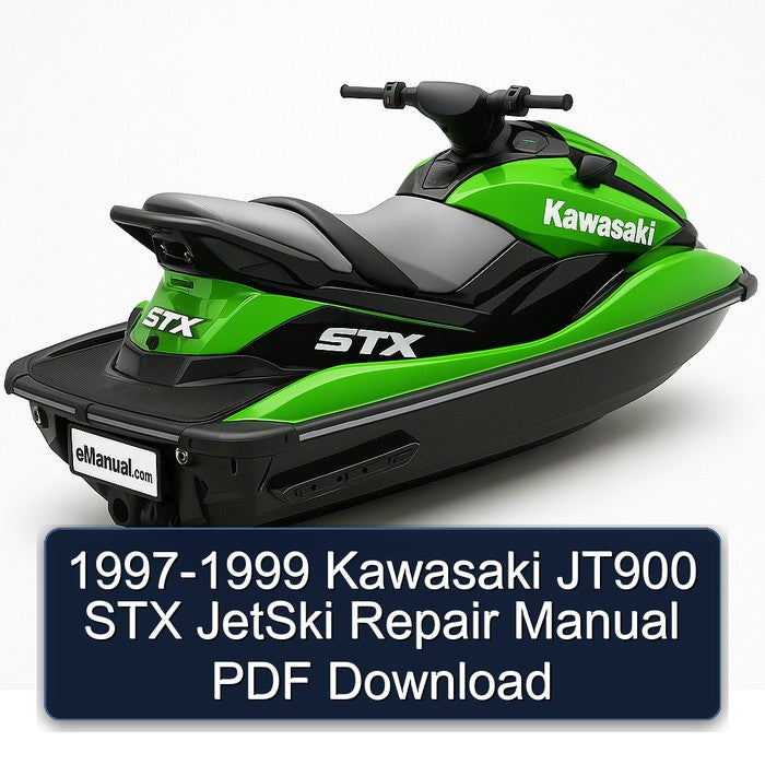 1997-1999 Kawasaki JT900 STX Jetski Service Repair Workshop Manual PDF