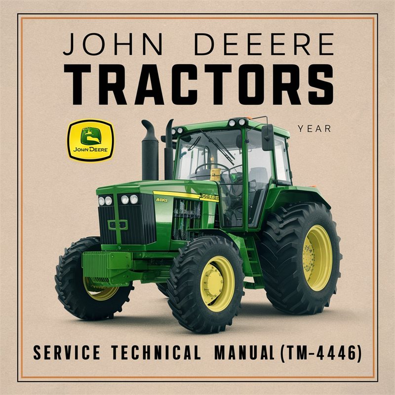 John Deere 1350 1550 1750 1850 1850N 1950 1950N 2250 2450 2650 2650N 2850 3050 3350 3650 Tractors Service Technical Manual(TM4446) PDF