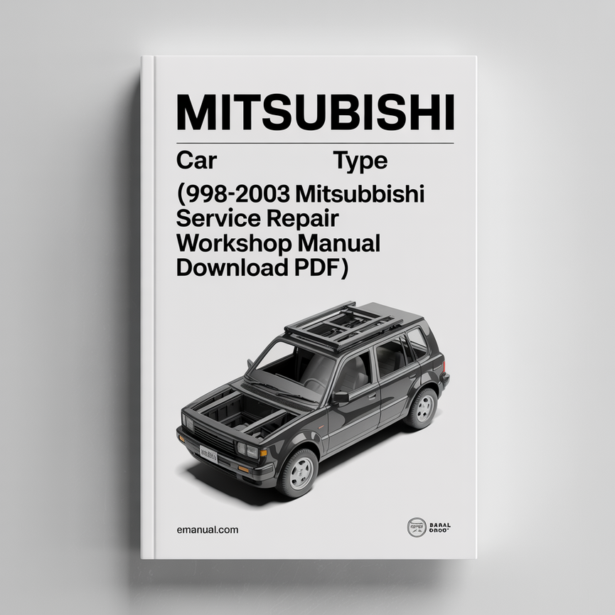 Manual de taller y reparación de Mitsubishi Mirage 1998-2003