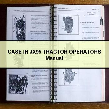 CASE IH JX95 Tractor OperatorS Manual