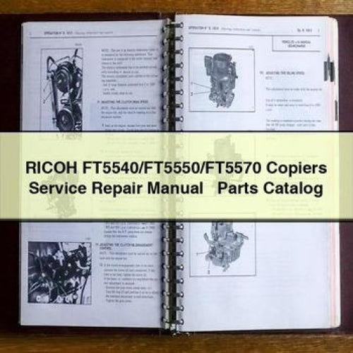 Ricoh Ft5540/ft5550/ft5570 Copiers Parts Catalog PDF