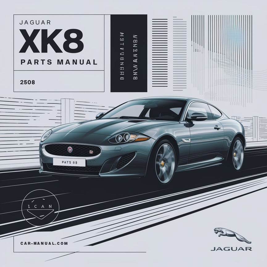 JAGUAR XK8 Ersatzteilhandbuch