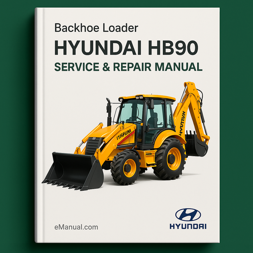 Hyundai HB90 Backhoe Loader Service Repair Manual
