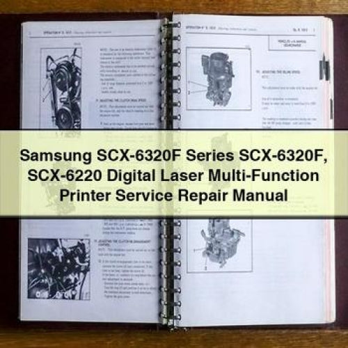 Samsung SCX-6320F Series SCX-6220 Digital Laser Multi-function Printer Service Repair Workshop Manual PDF