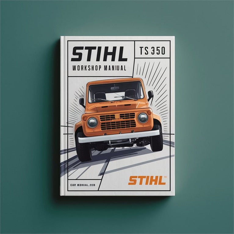 Stihl TS350 Service Repair Workshop Manual PDF