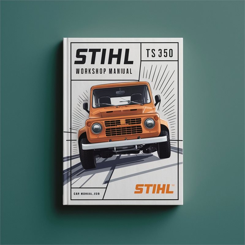 Stihl TS350 Service Repair Workshop Manual PDF