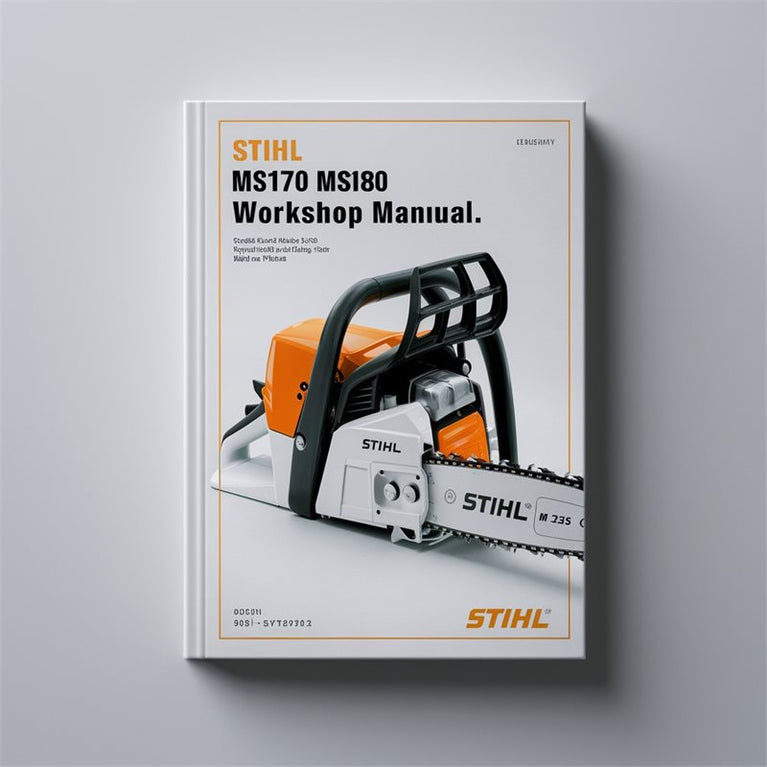 Stihl Ms170 MS180 Workshop Manual PDF