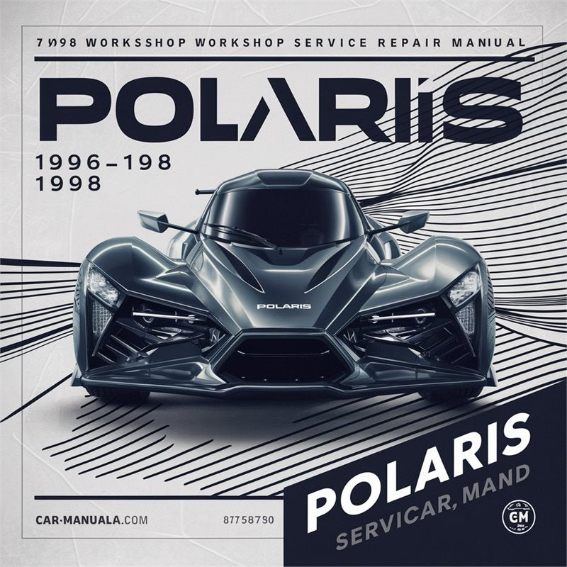 1996-1998 Polaris Sltx Service Repair Workshop Manual PDF