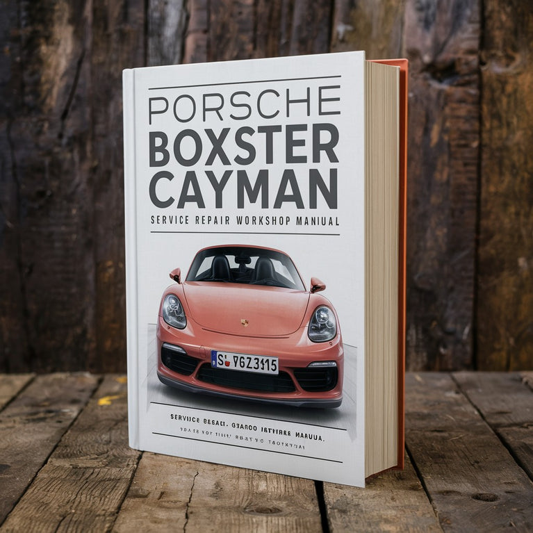 Porsche 981 Boxster Cayman 2012-2015 Service Repair Workshop Manual