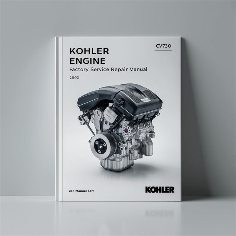 Kohler Command Pro Models Engine CV730 Service Repair Workshop Manual PDF