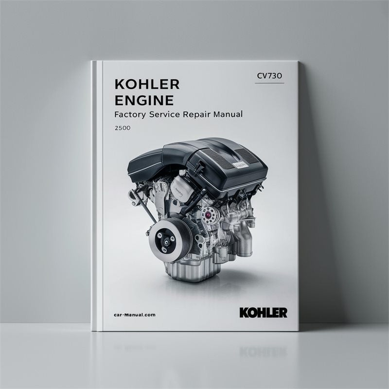 Kohler Command Pro Models Engine CV730 Service Repair Workshop Manual PDF