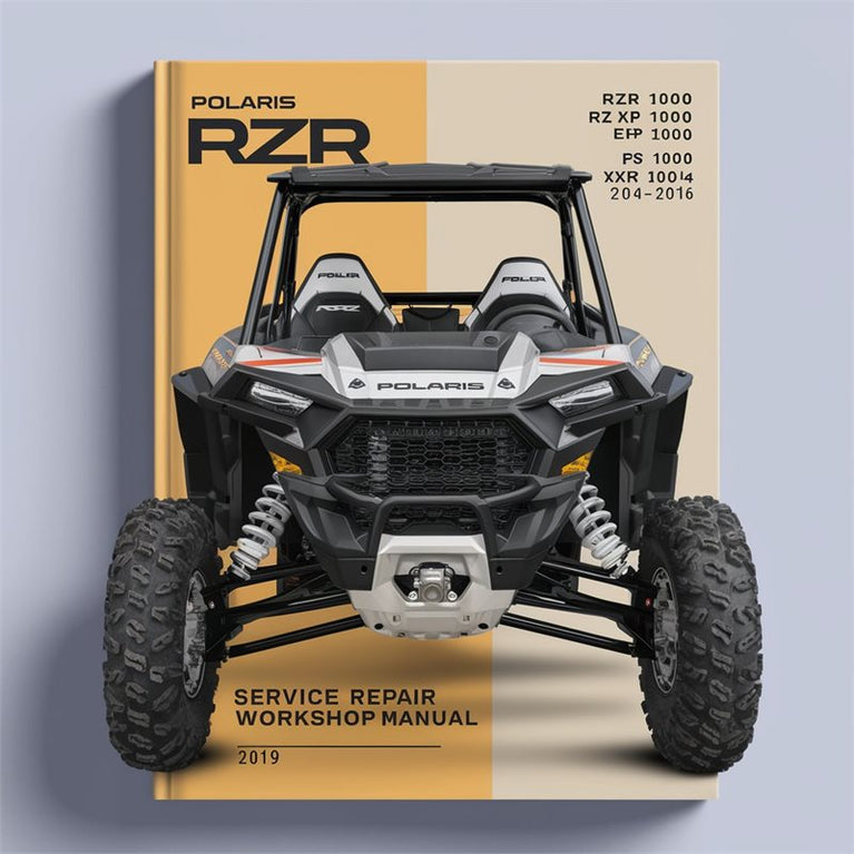 2014-2016 Polaris RZR XP 1000 EPS XP4 Service Repair Workshop Manual PDF