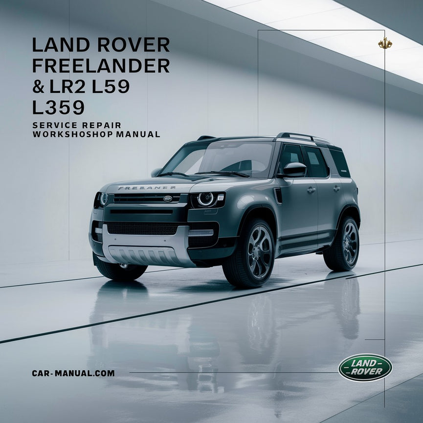 Manual de taller y reparación de Land Rover Freelander y LR2 L359 2013