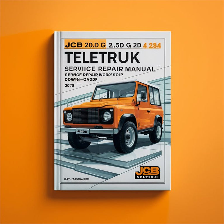 JCB 2.0d G 2.5d 3.0d 4x4 3.5d Teletruk F Service Repair Workshop Manual PDF