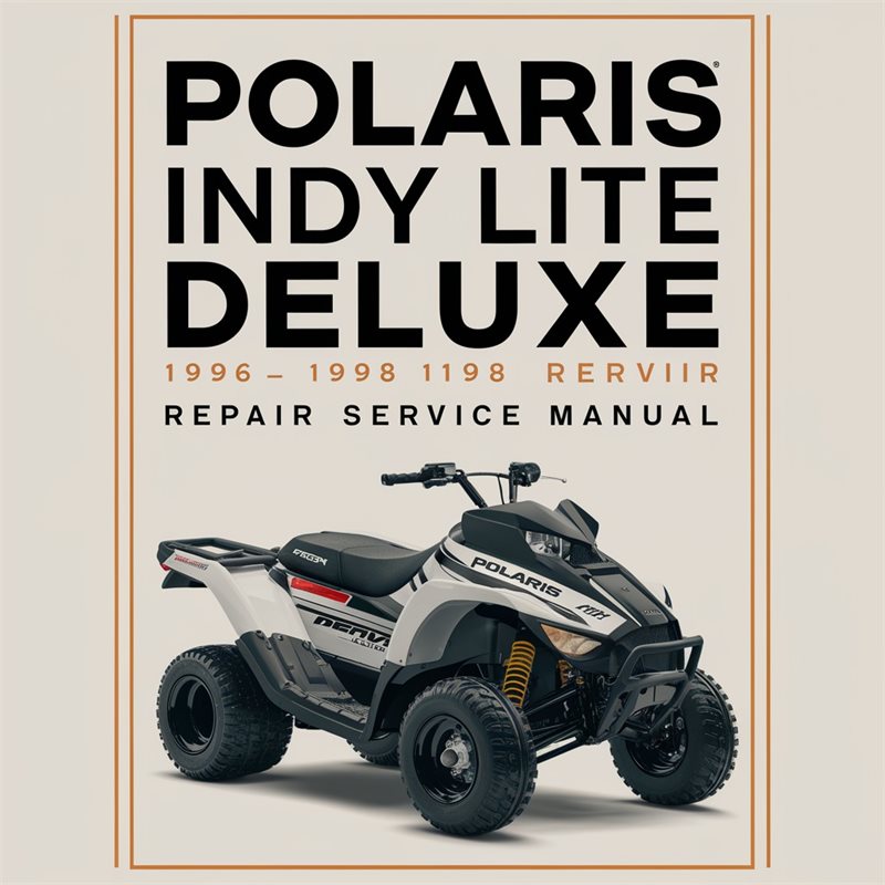 1996-1998 Polaris Indy Lite Deluxe Service Repair Workshop Manual PDF