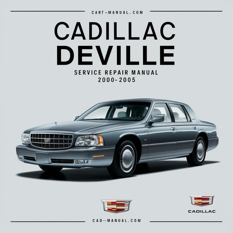 Cadillac Deville Service-Reparaturhandbuch 2000-2005