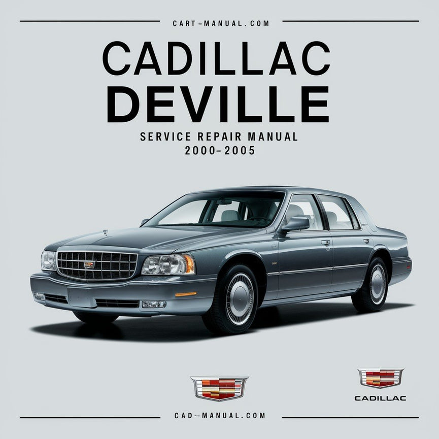 Manual de servicio y reparación del Cadillac Deville 2000-2005