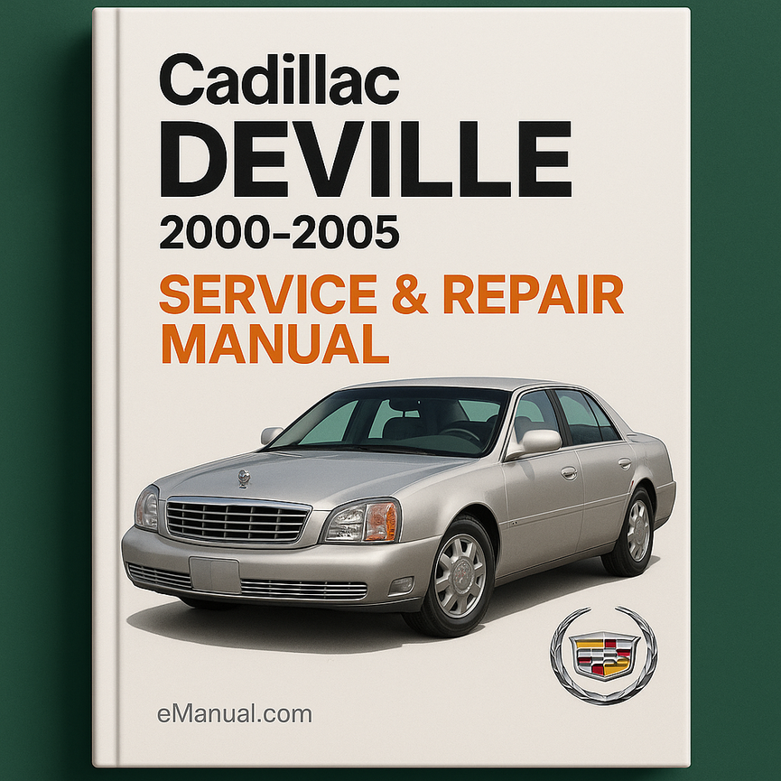 Cadillac Deville Service Repair Manual 2000-2005