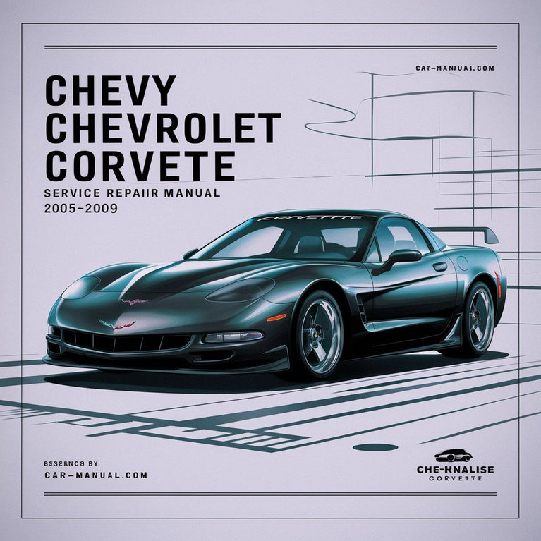 Chevy Chevrolet Corvette Service-Reparaturhandbuch 2005-2009