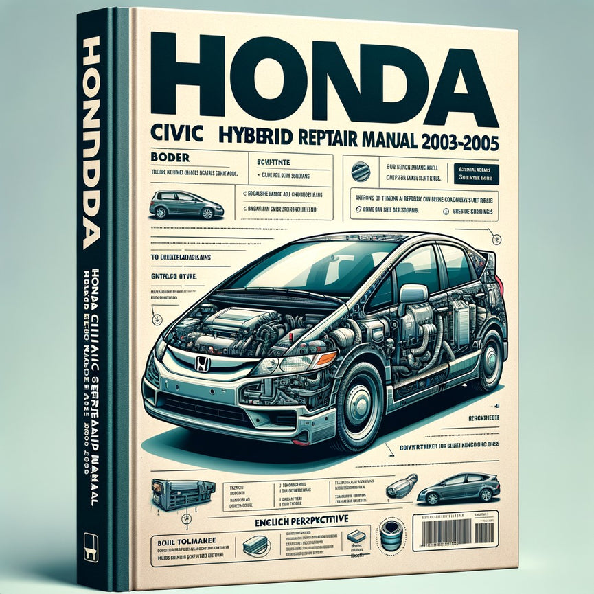 Honda Civic Hybrid Service-Reparaturhandbuch 2003-2005