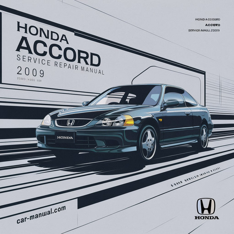 Honda Accord Service Repair Manual 2008-2009