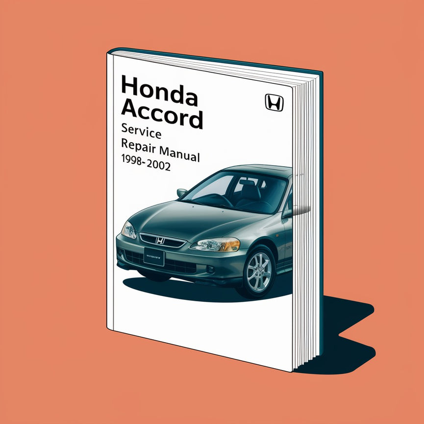 Manual de servicio y reparación del Honda Accord 1998-2002