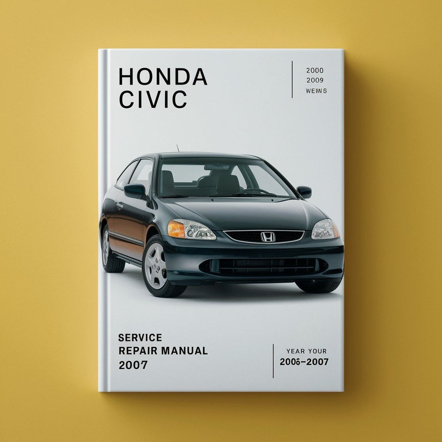 Manual de servicio y reparación del Honda Civic 2006-2007